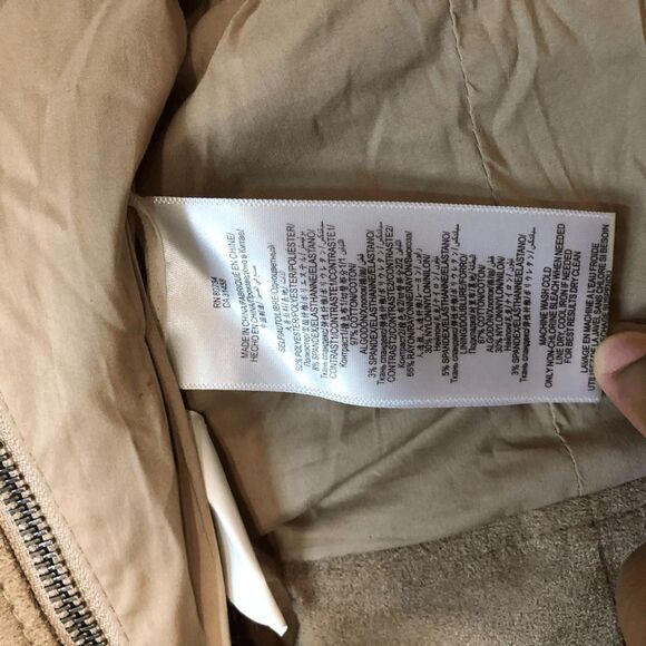 BCBG MaxAzria Womens Peter Jacket S Mixed Media Aztec Moto Asymmetrical - Picture 11 of 13